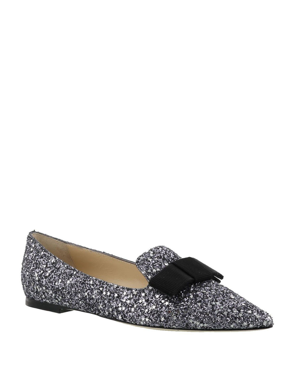 sparkly flat shoes