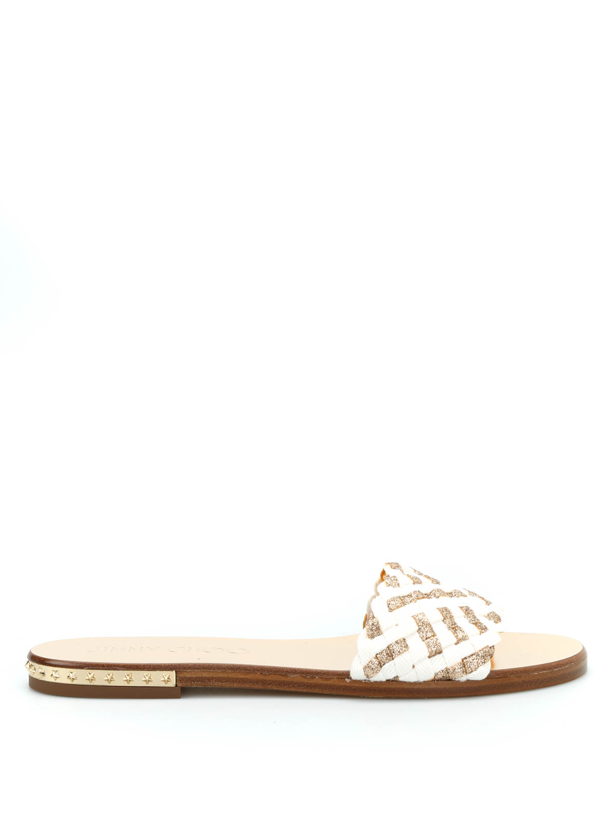 jimmy choo sandals flat