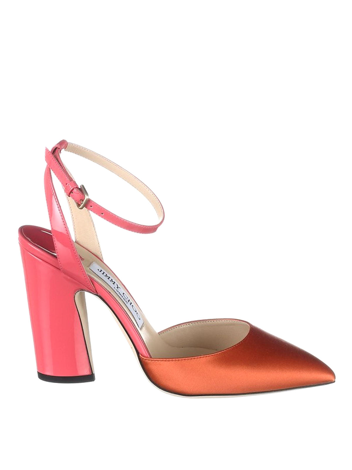 jimmy choo orange sandals