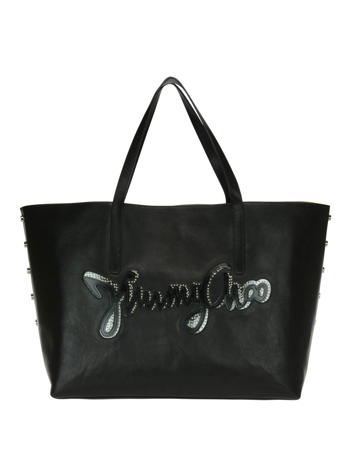 Totes Bags Jimmy Choo Pimlico Rock Tote Bag PIMLICOROCKBIGBLACK totes-bags-jimmy-choo-pimlico-rock-tote-bag-pimlicorockbigblack
