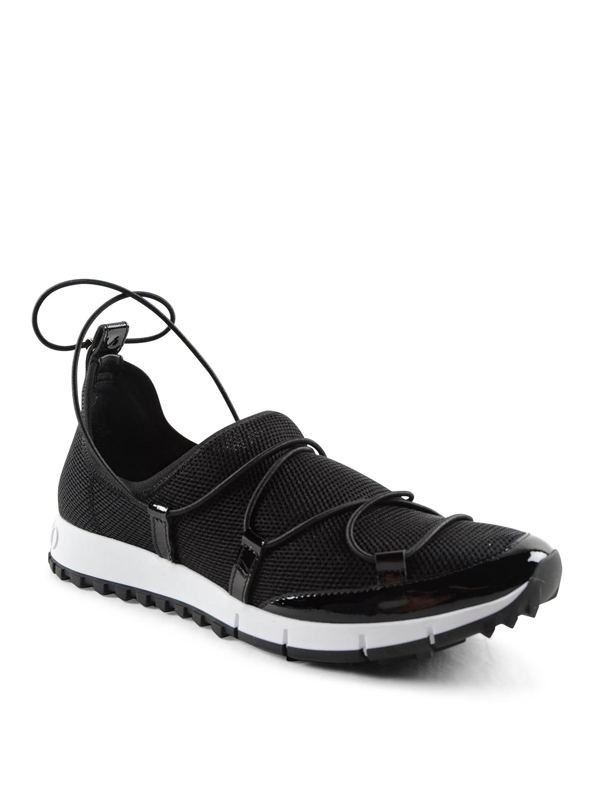 elastic lace trainers mens