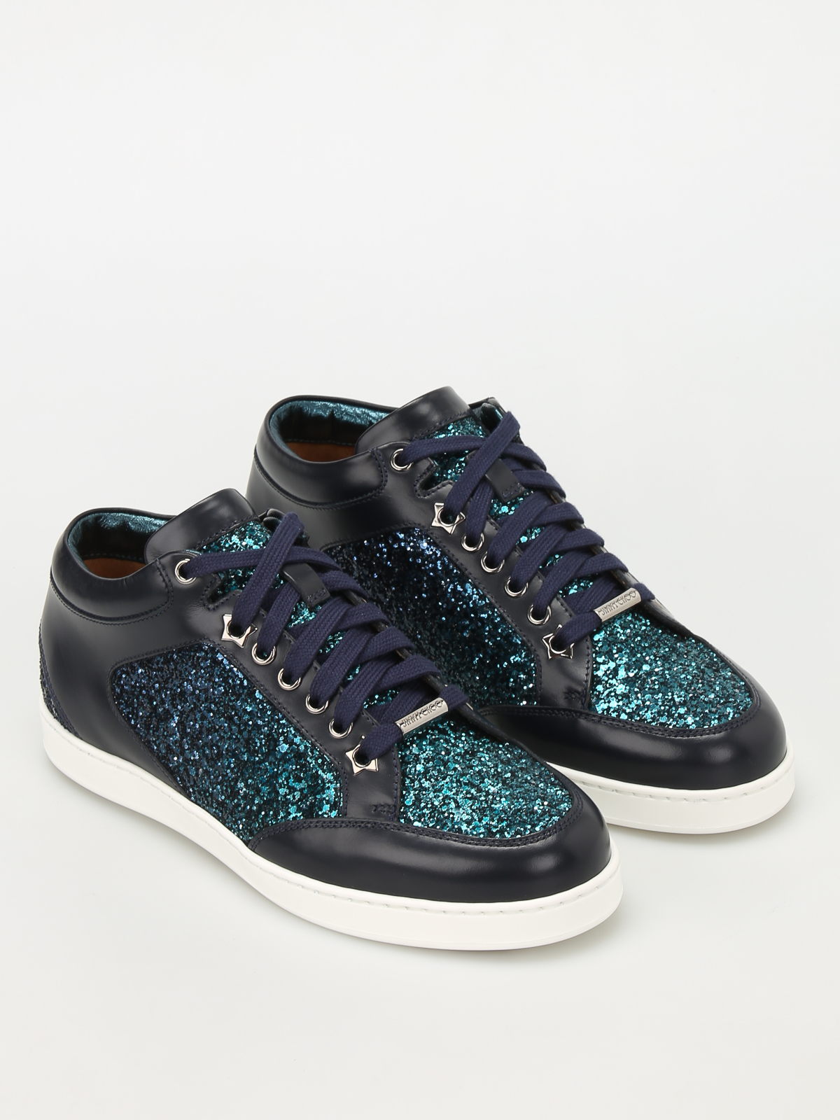jimmy choo sparkly trainers