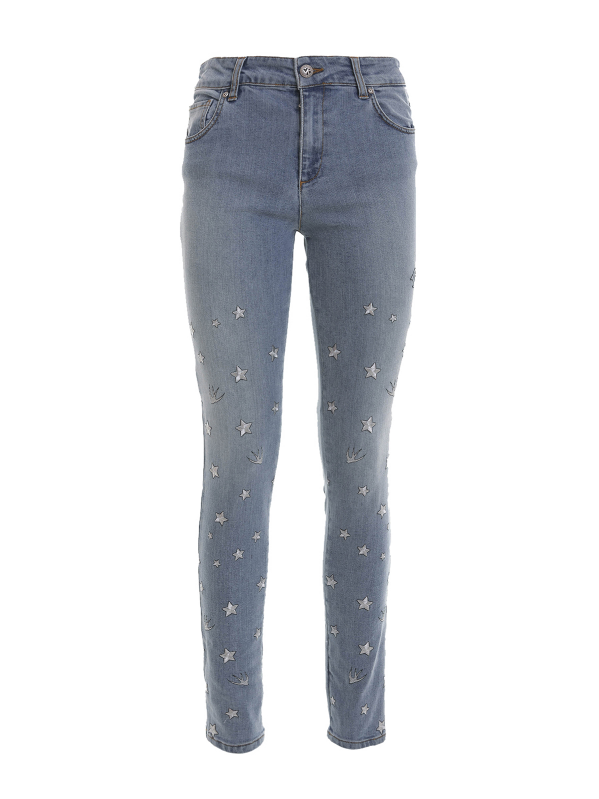jeans with stars on them