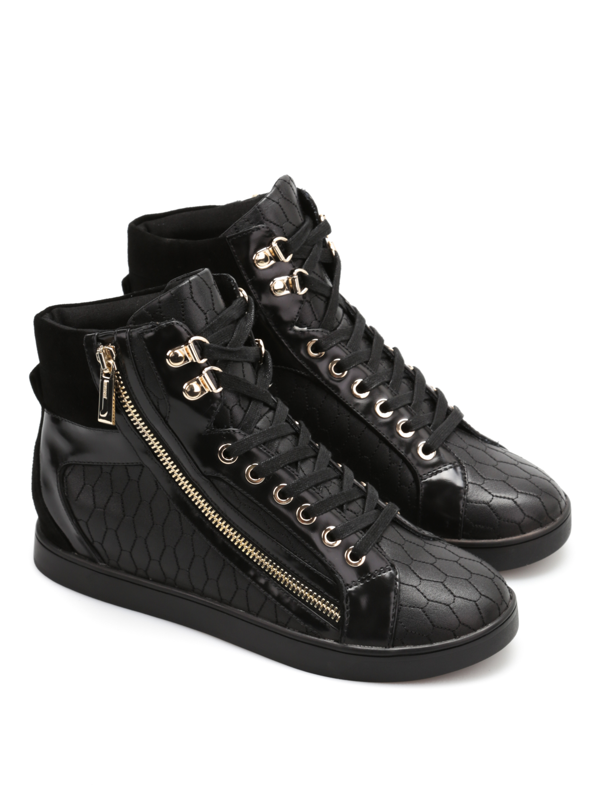 Just Cavalli - Hive leather high top 