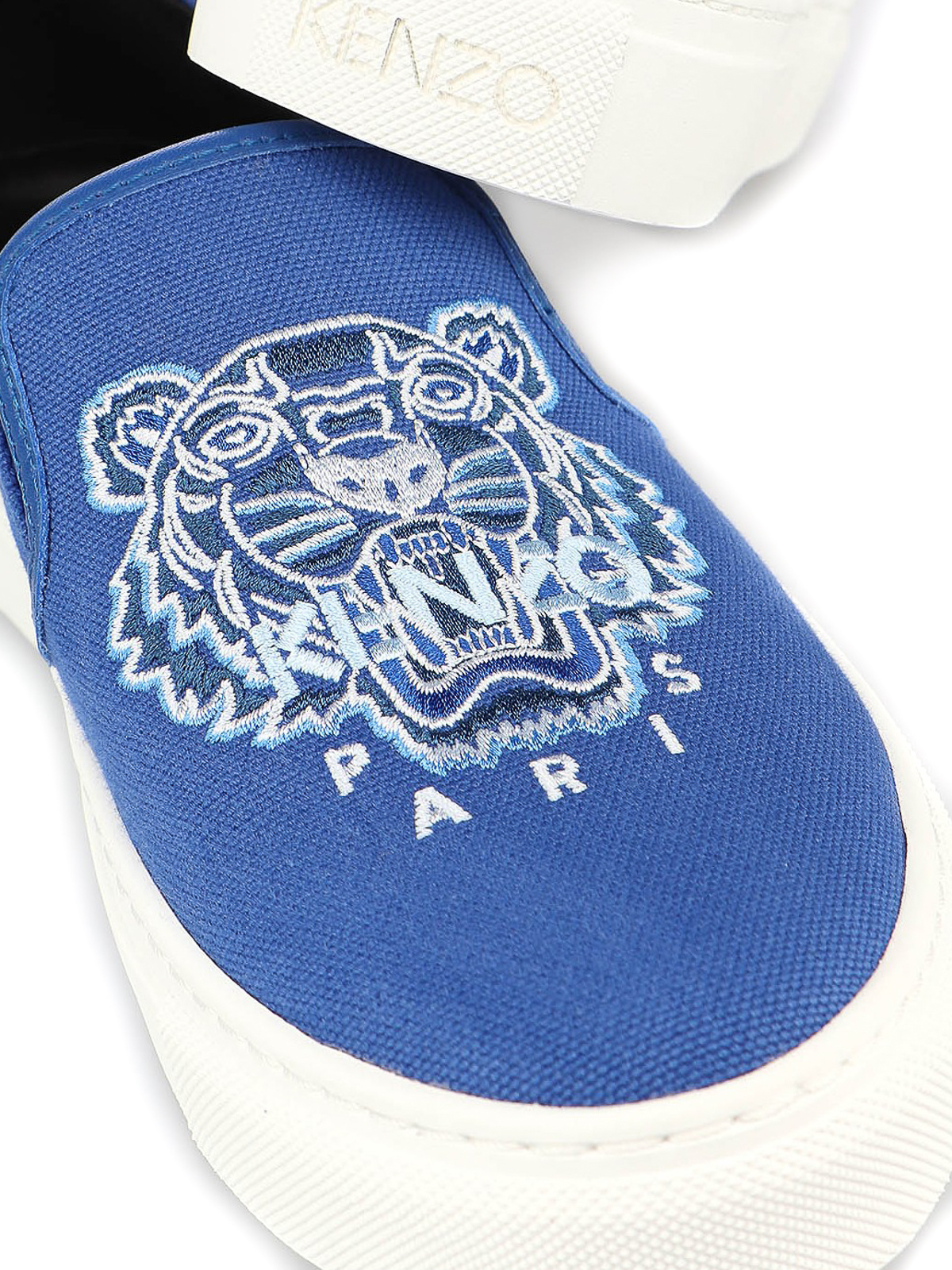 kenzo slip on sneakers