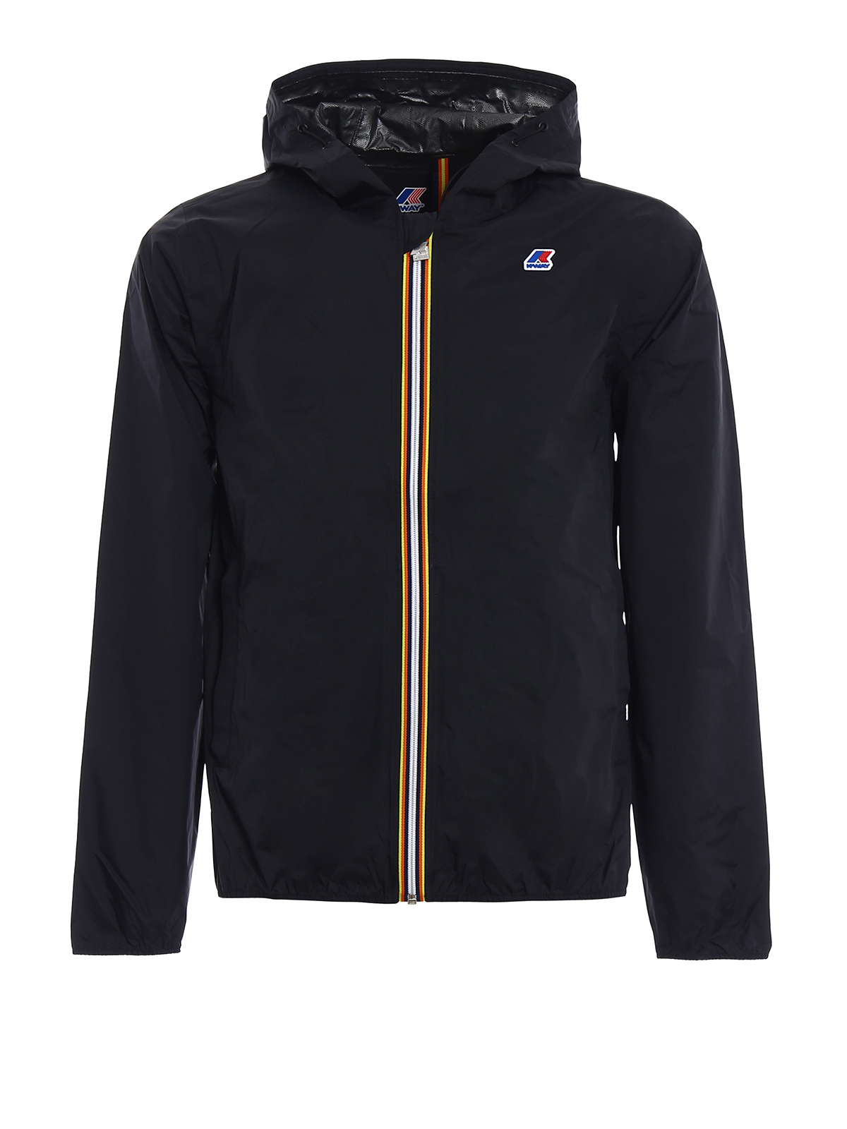 Casual Jackets K-way - Jack Plus.Dot Black Jacket - K007LI0K02 | IKRIX.com