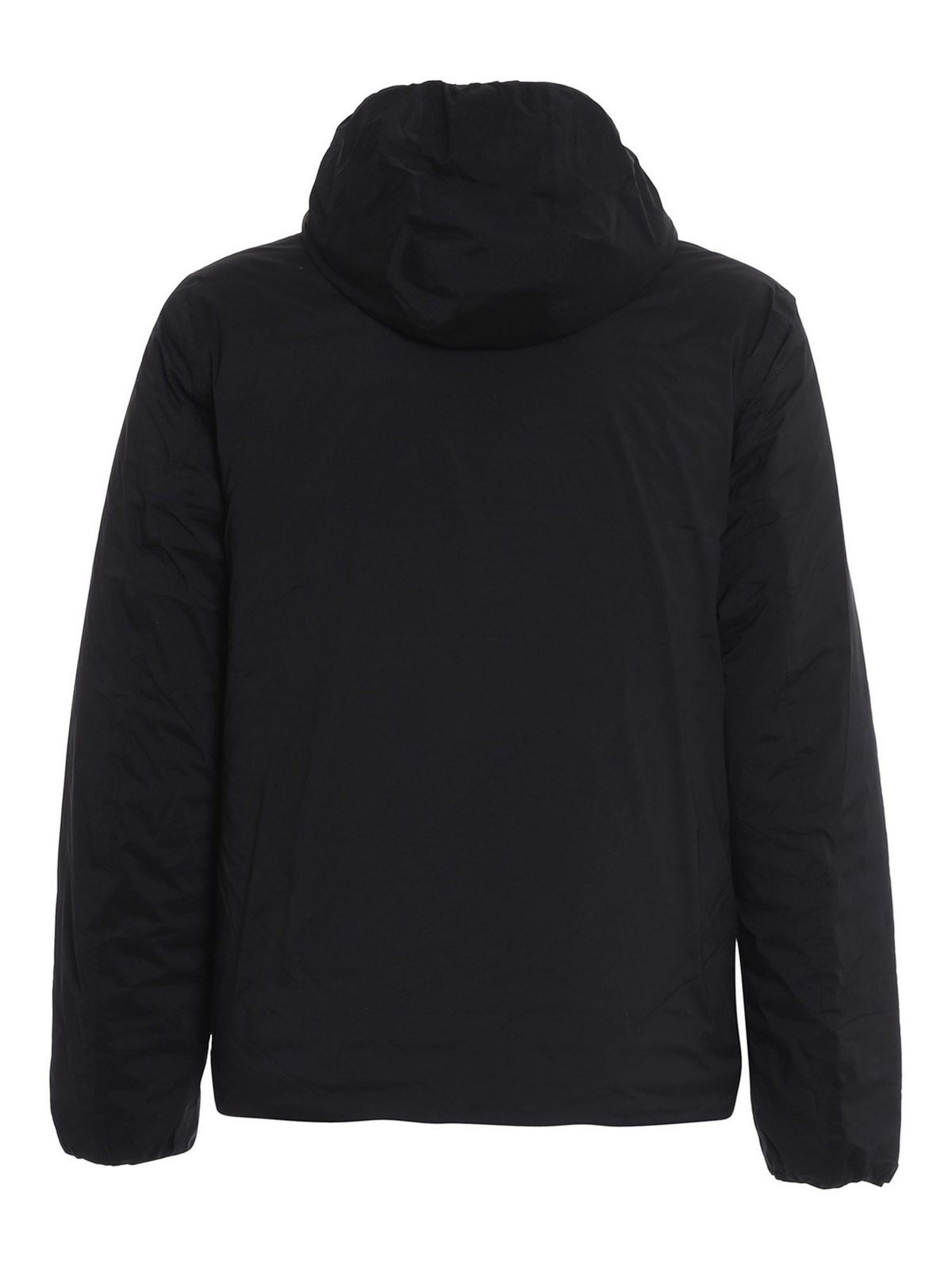 Padded coats kway Jukes Thermo Light Double jacket in black K11195WUSY