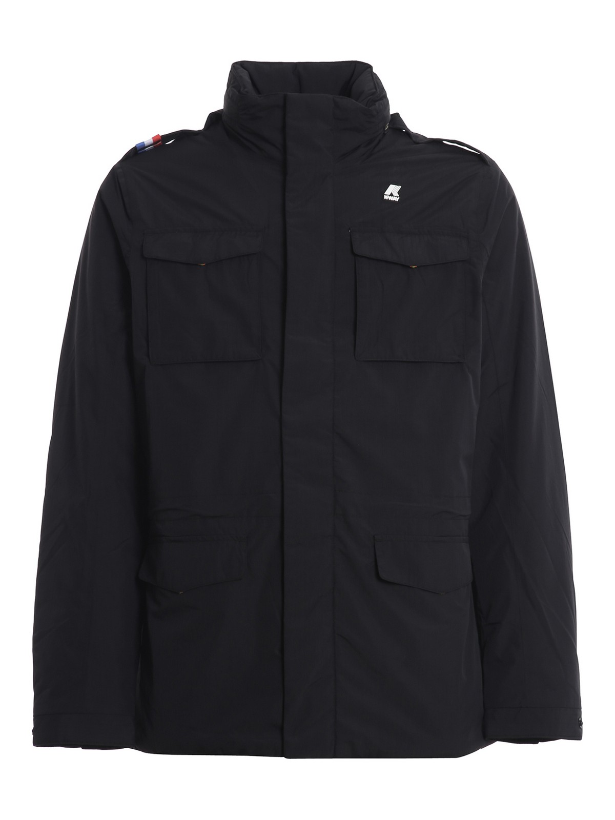 Padded jackets k-way - Manfield Ripstop Marmotta jacket - K1119NWA3C
