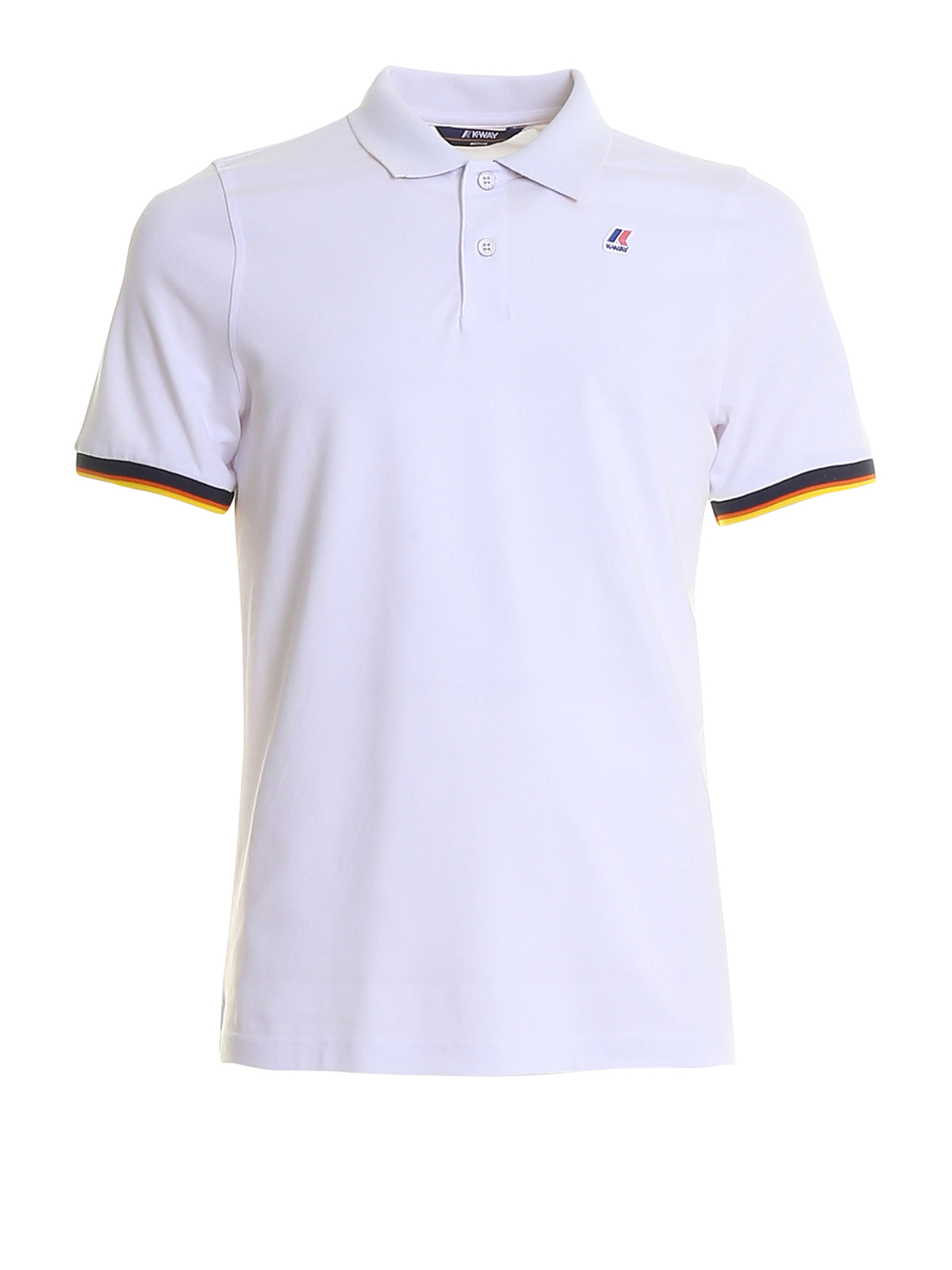 K-WAY VINCENT CONTRAST POLO SHIRT