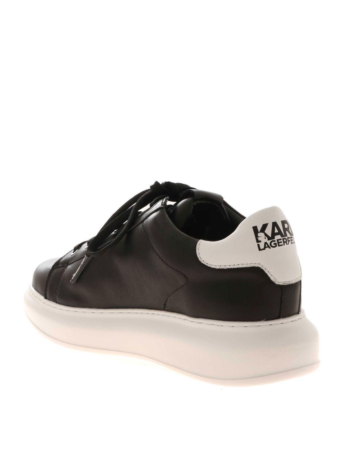 Contractie regel vee Trainers Karl Lagerfeld - Kapri Karl Iconic 3D sneakers in black -  KL52530000