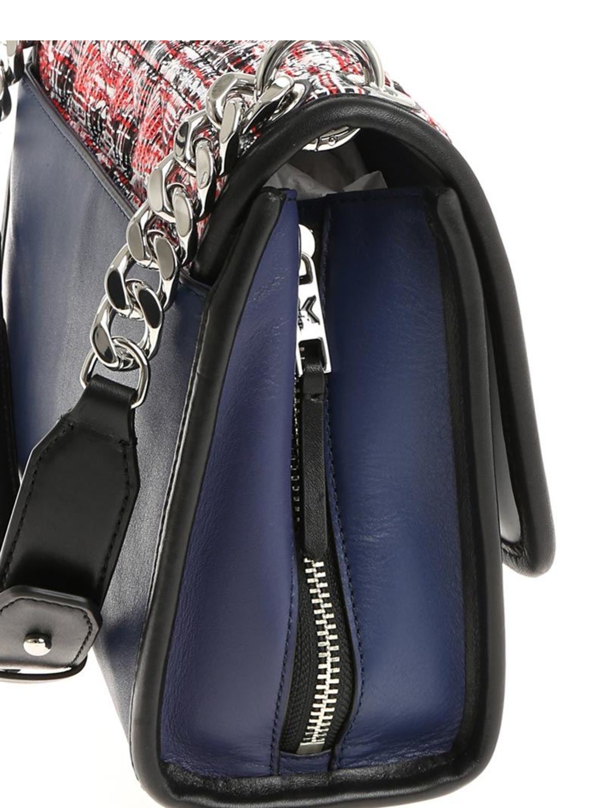 Shoulder bags Karl Lagerfeld Leather tweed bag 81KW3089MULTI