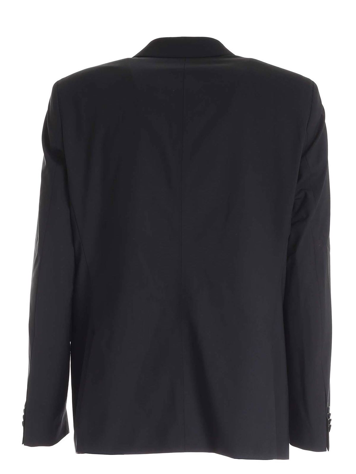 Blazers Karl Lagerfeld - Two-buttons jacket in black - 155200500099990
