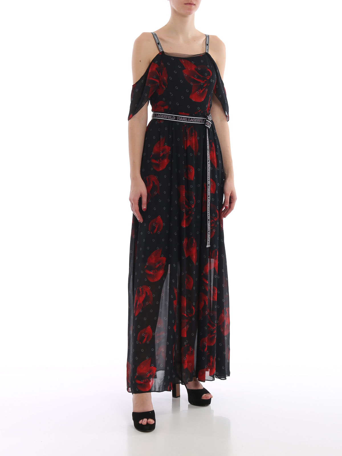 karl lagerfeld maxi dress