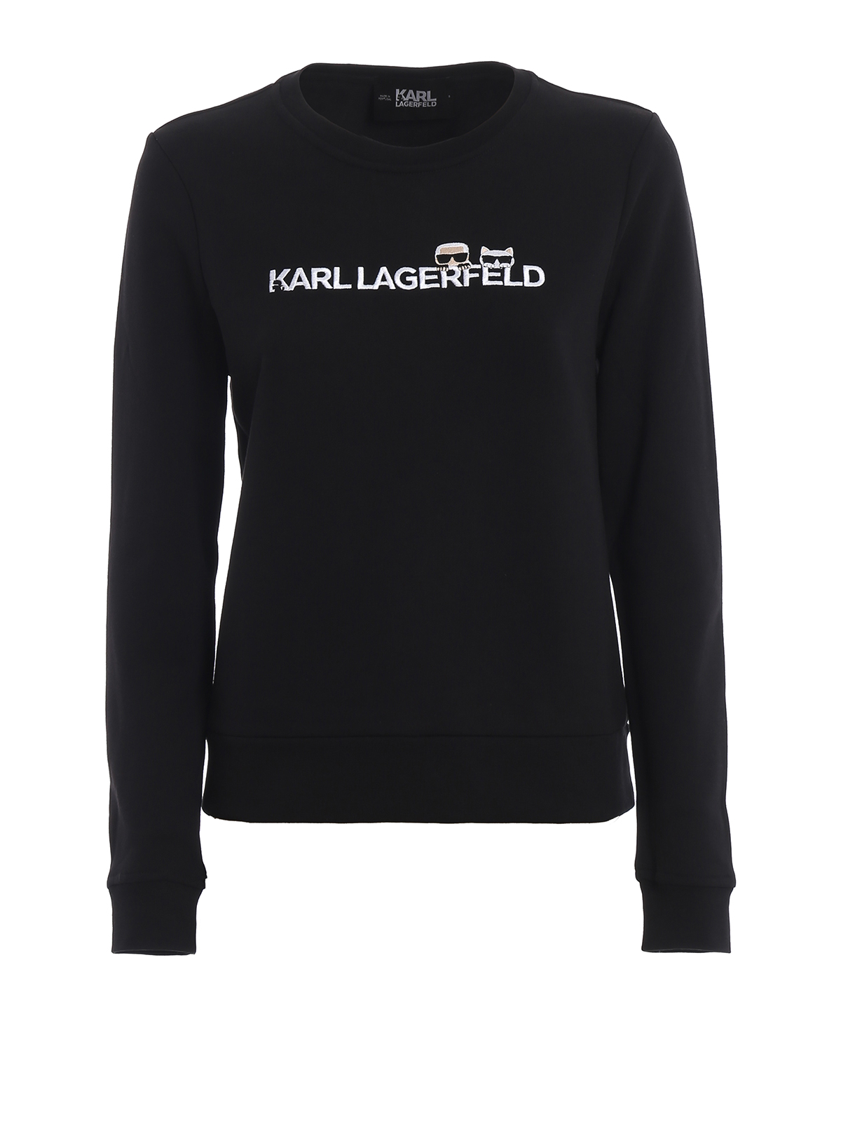 karl lagerfeld black sweatshirt