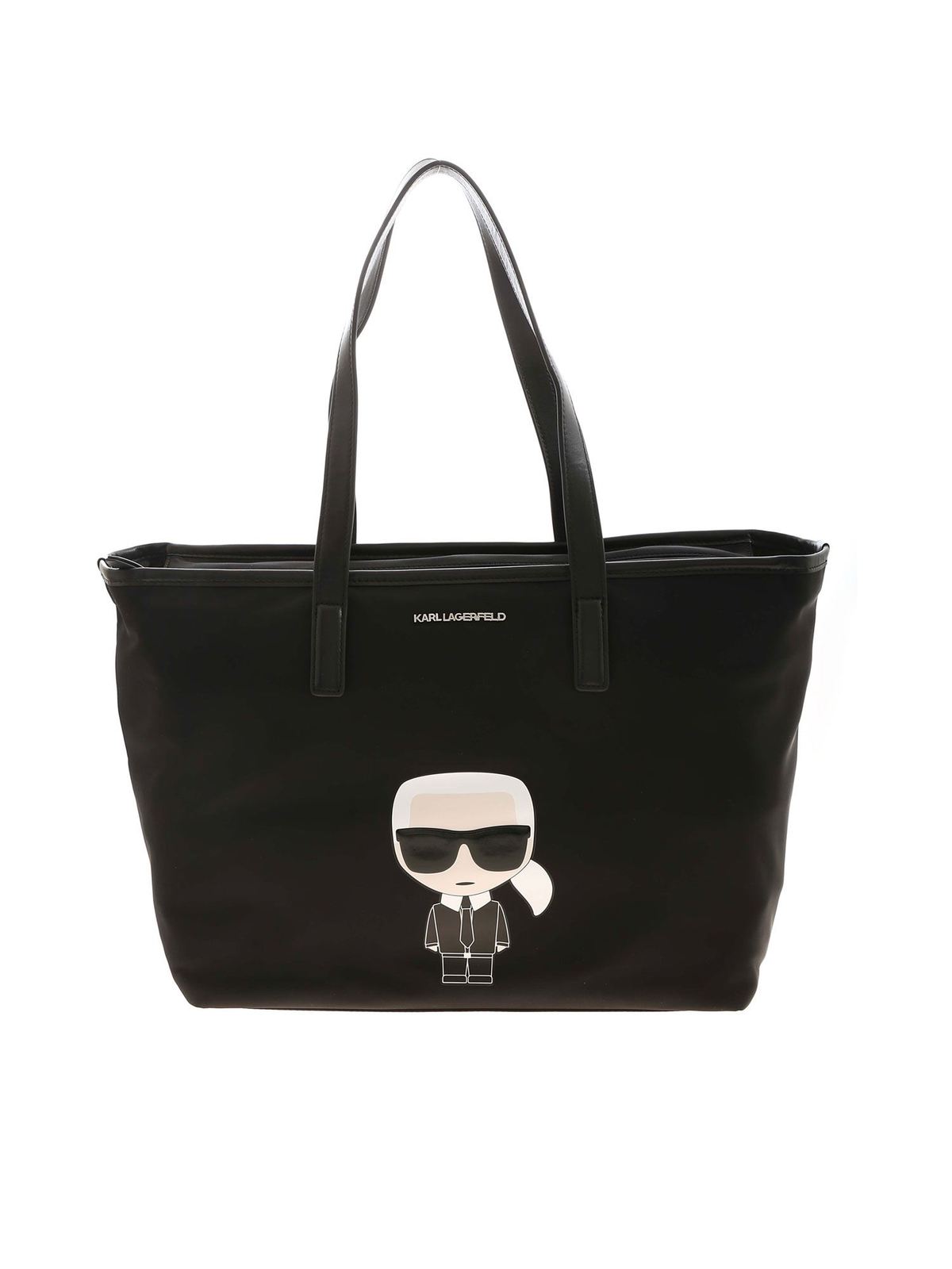 Totes bags Karl Lagerfeld - K/Ikonik shopper in black - 205W3014999