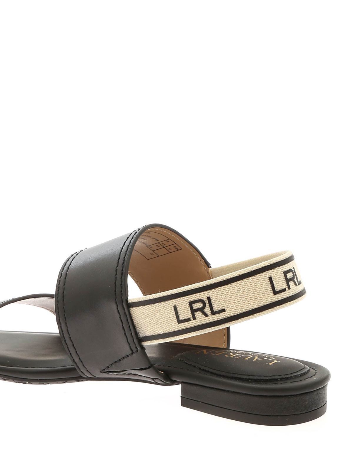 Sandals Lauren Ralph Lauren - Karter sandals in black - 802835052001