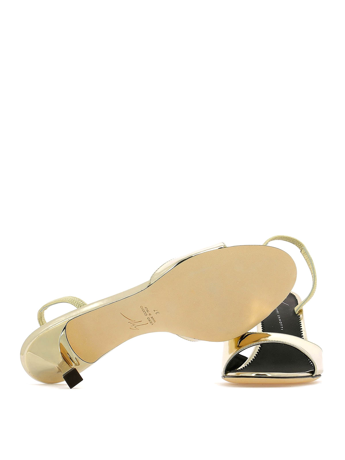 Sandals Giuseppe Zanotti - Kellen red carpet mirror leather