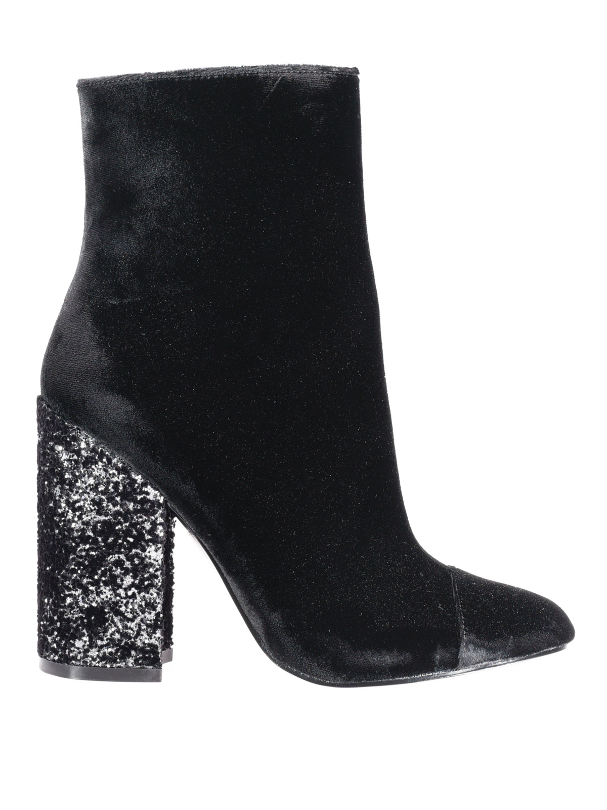sparkly heel boots