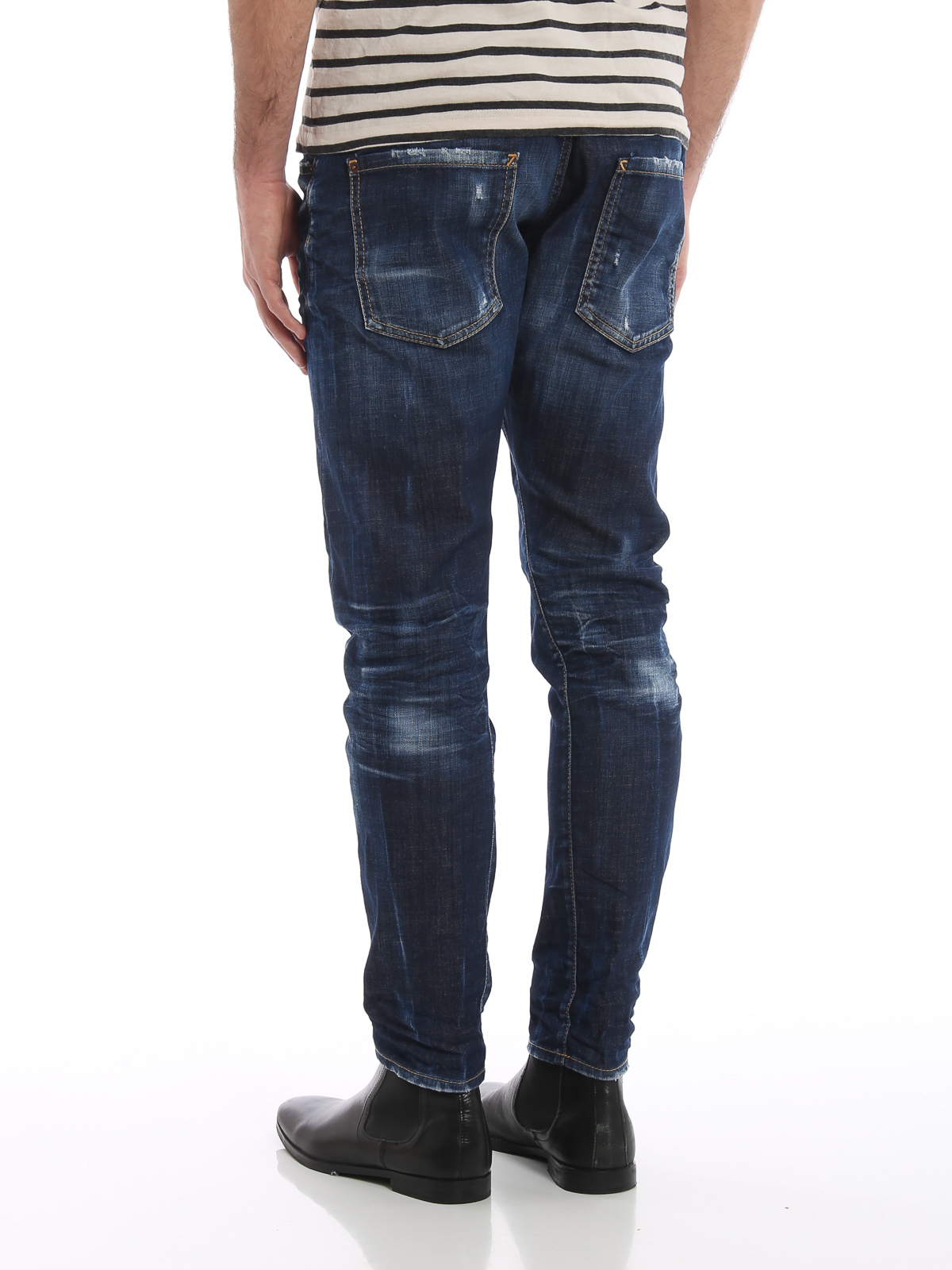 Skinny jeans Dsquared2 - Kenny Twist tight bottom jeans