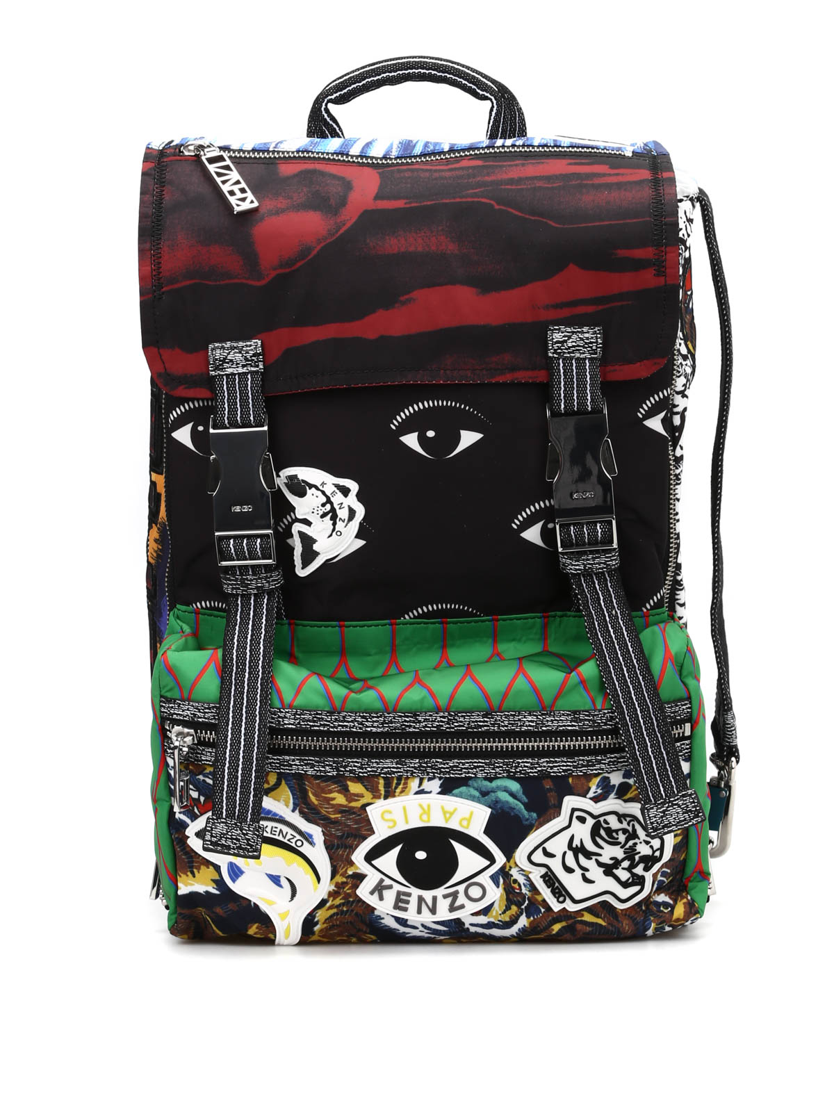 Backpacks Kenzo - Printed nylon backpack - F235SF211MUK52 | iKRIX.com