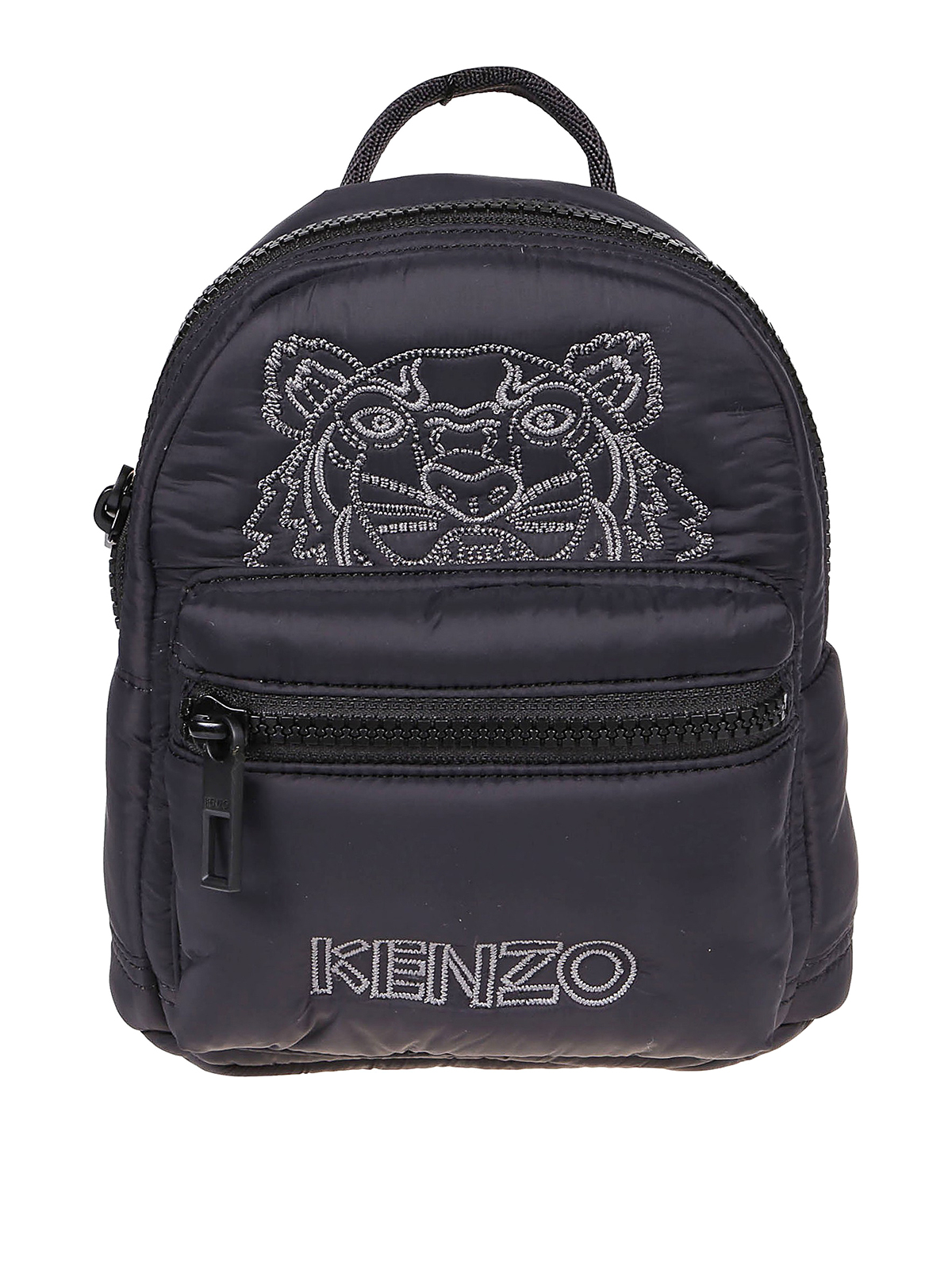 Backpacks Kenzo - Tiger Kampus mini black nylon backpack - F965SF301F3099