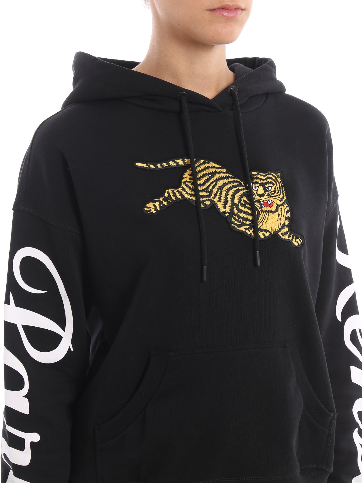 Kenzo - Jumping Tiger black hoodie 