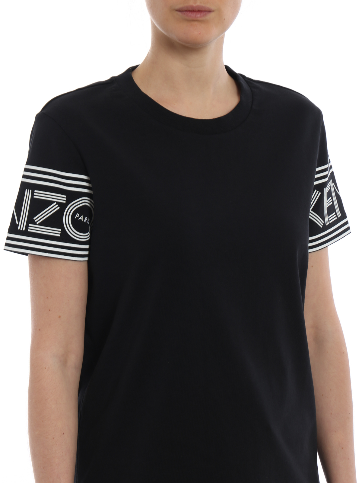 Kenzo Sleeve Print Logo T-Shirt (White) – The Factory KL