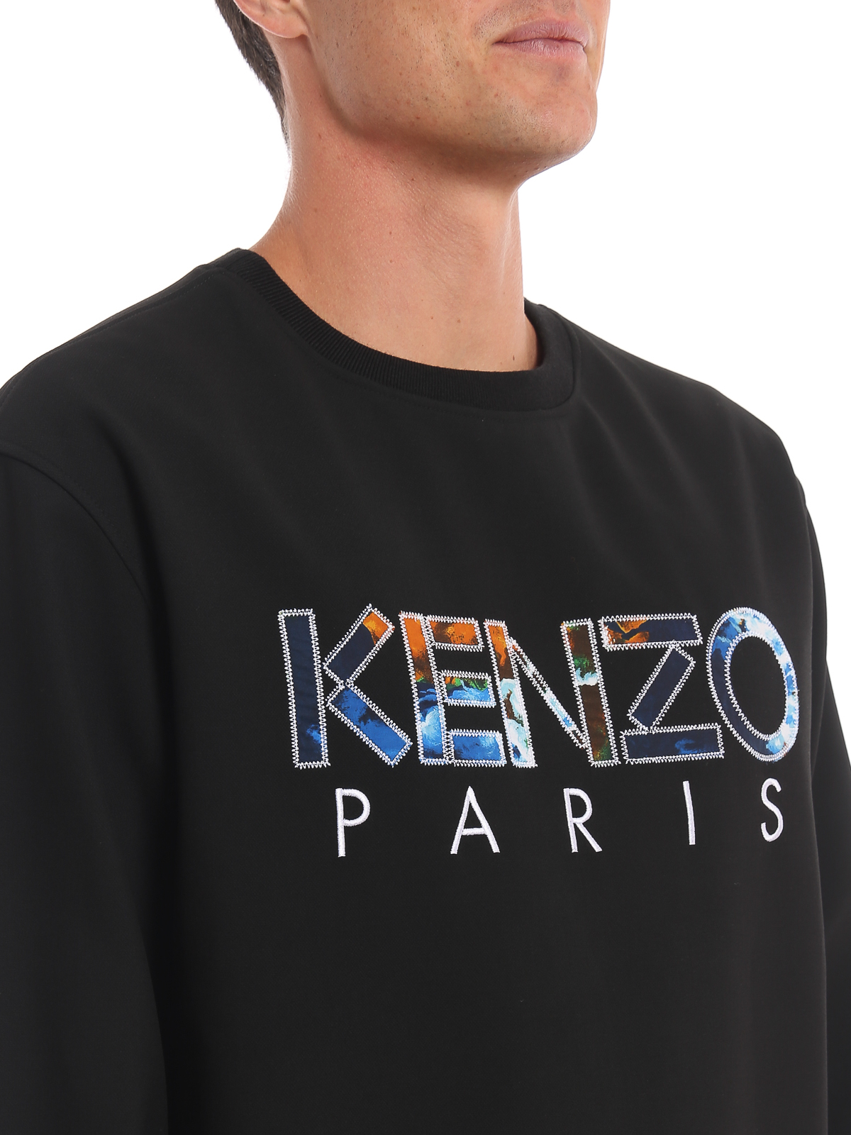 kenzo paris black sweatshirt