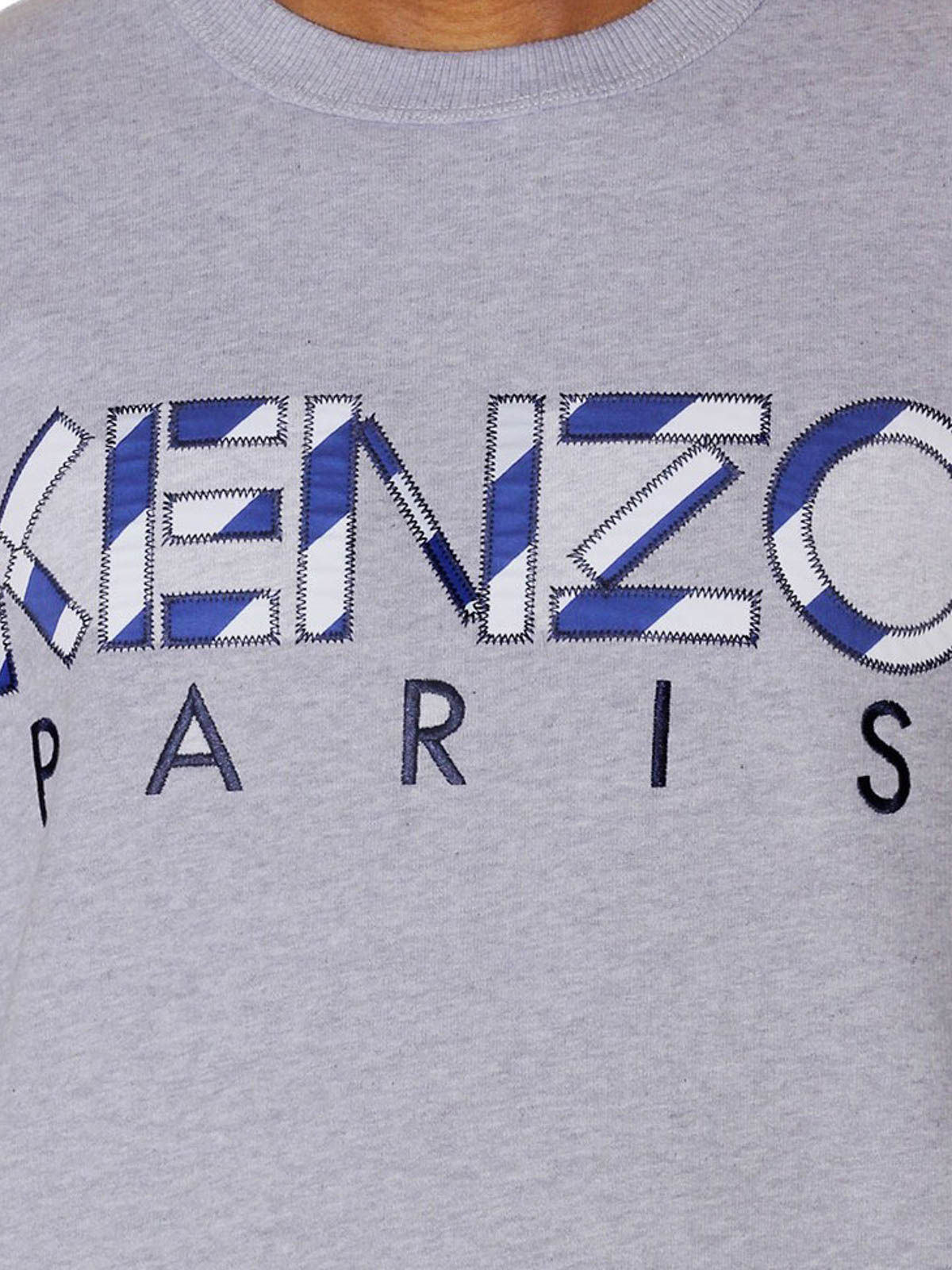 kenzo embroidered logo sweatshirt