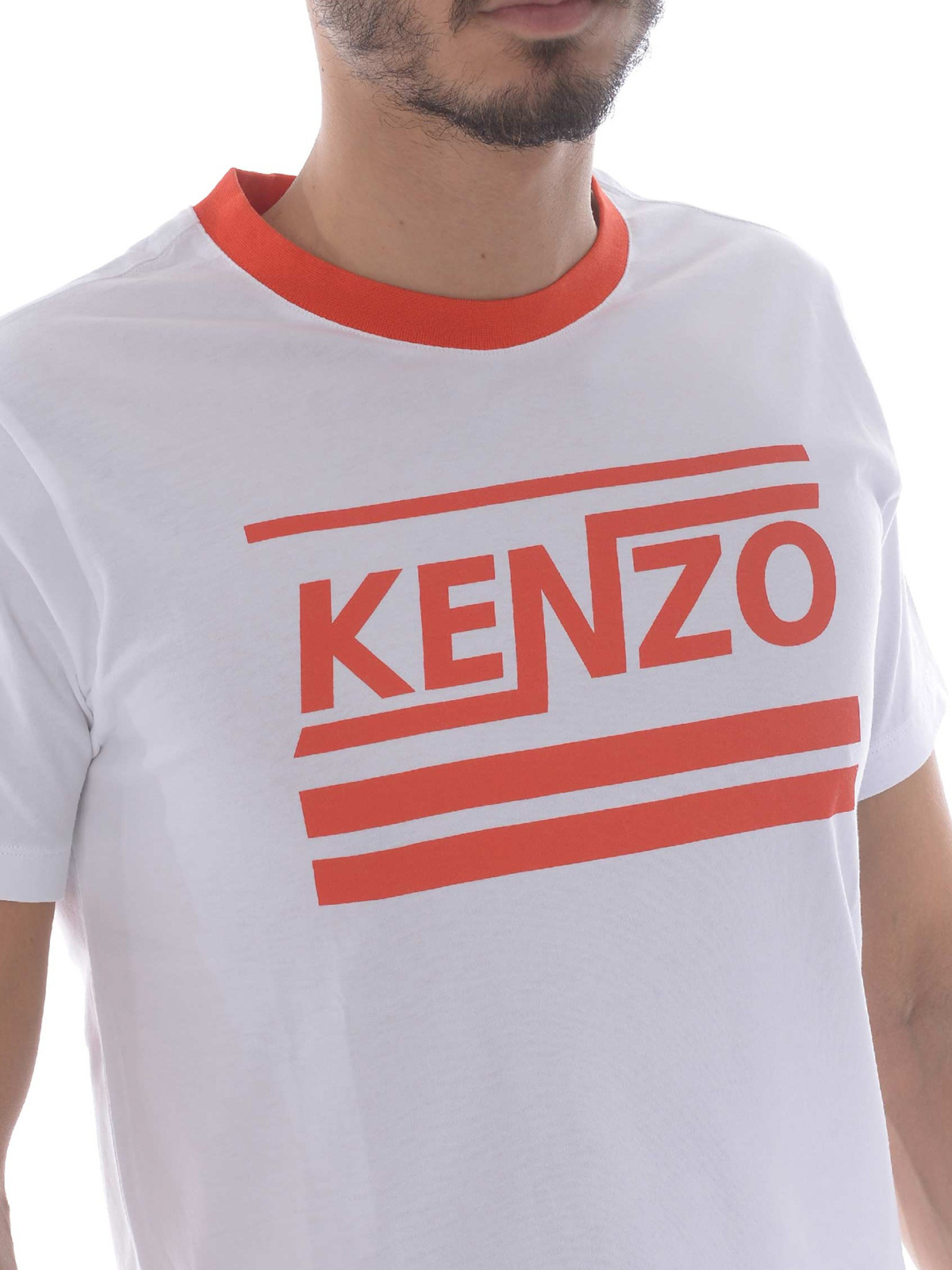 kenzo striped t shirt