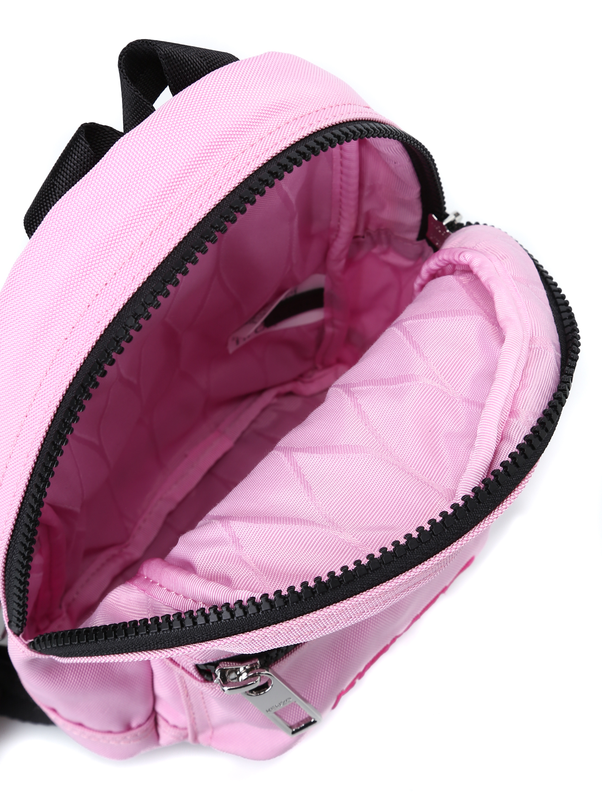 pink canvas backpack