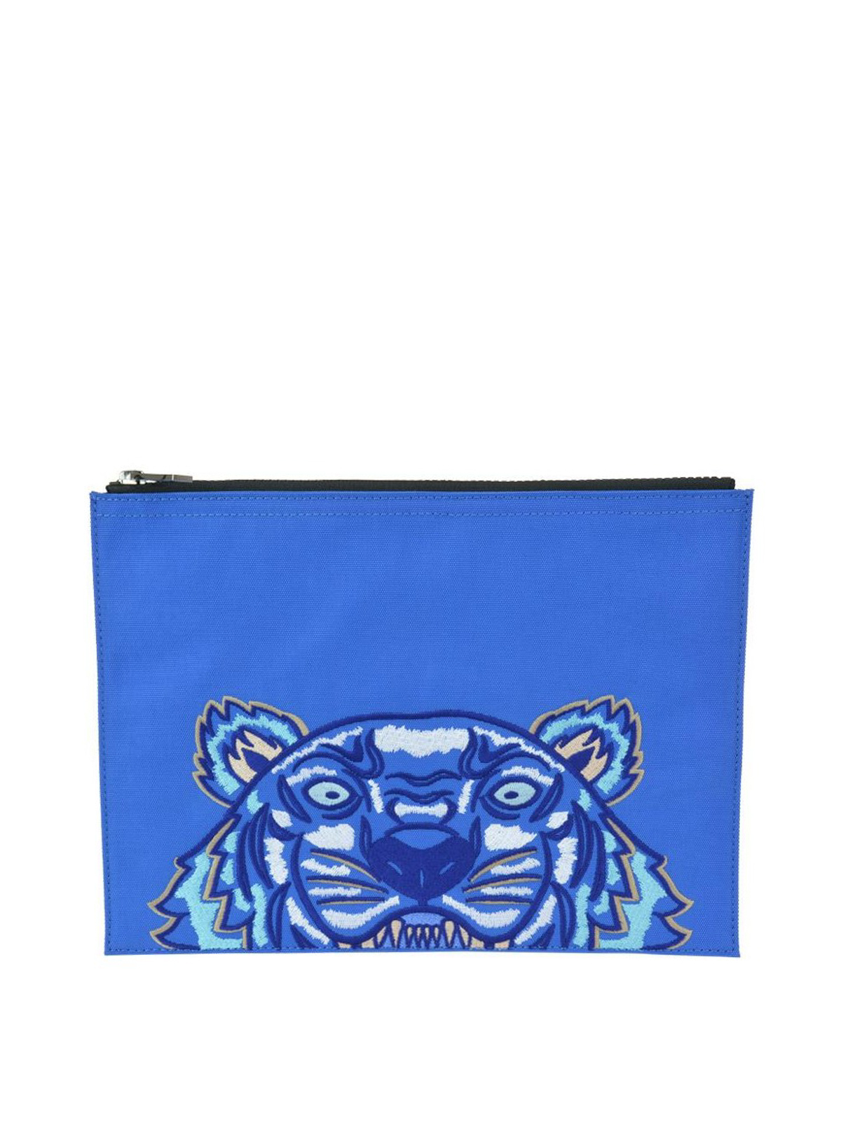 Kenzo - A4 Tiger canvas clutch - کلاچ 