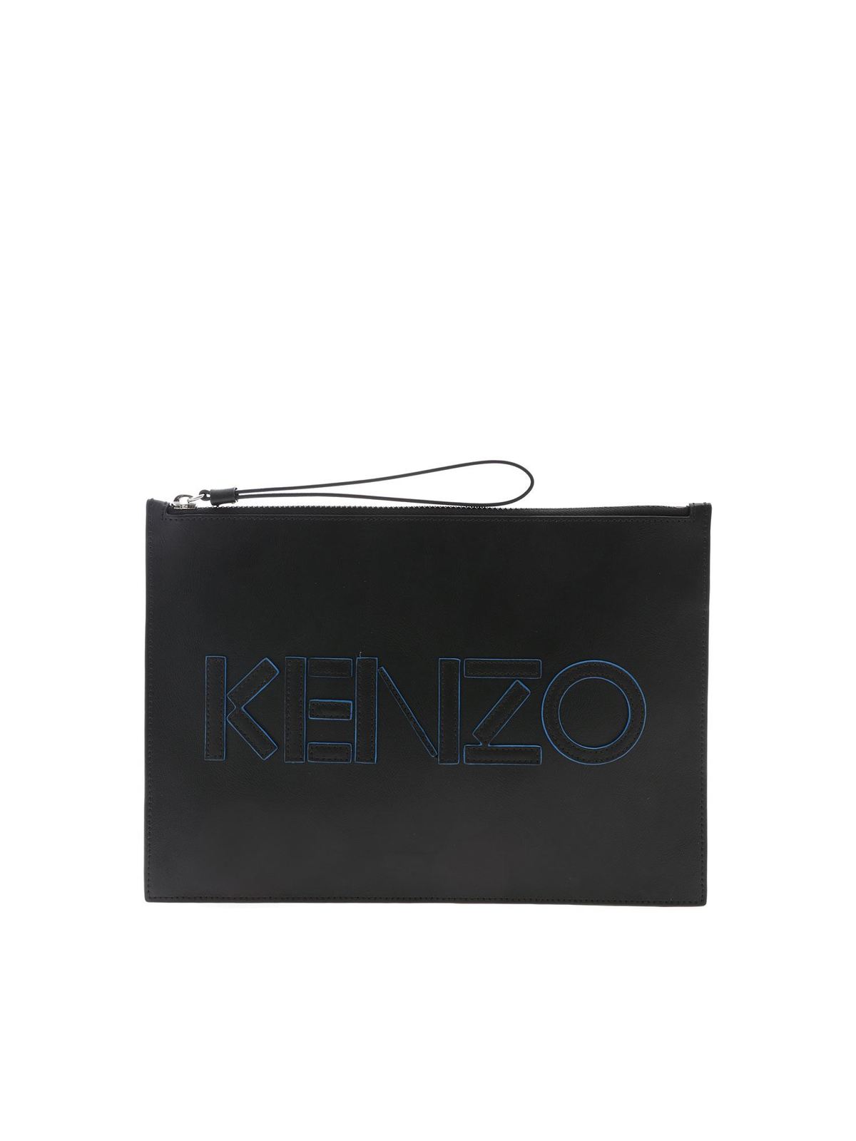 kenzo black clutch