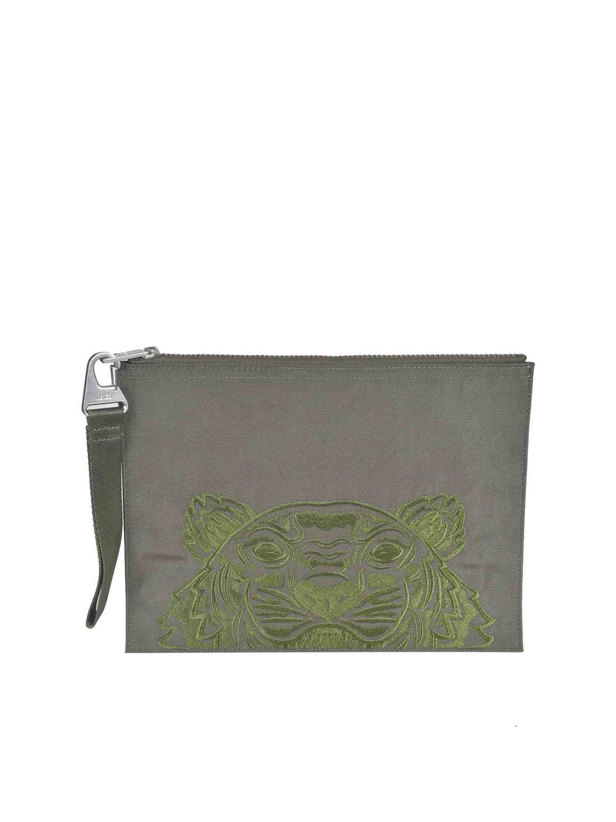 kenzo tiger pouch