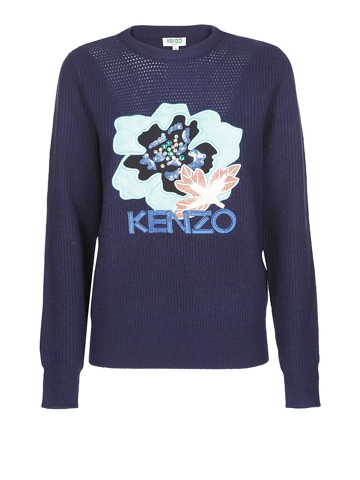 kenzo blue sweater
