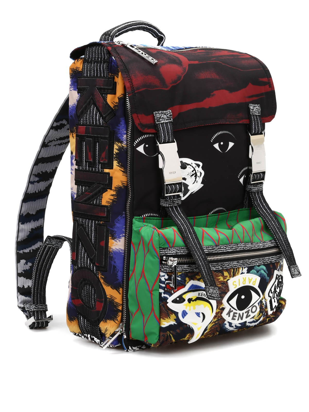 Kenzo - Printed nylon backpack - کوله 