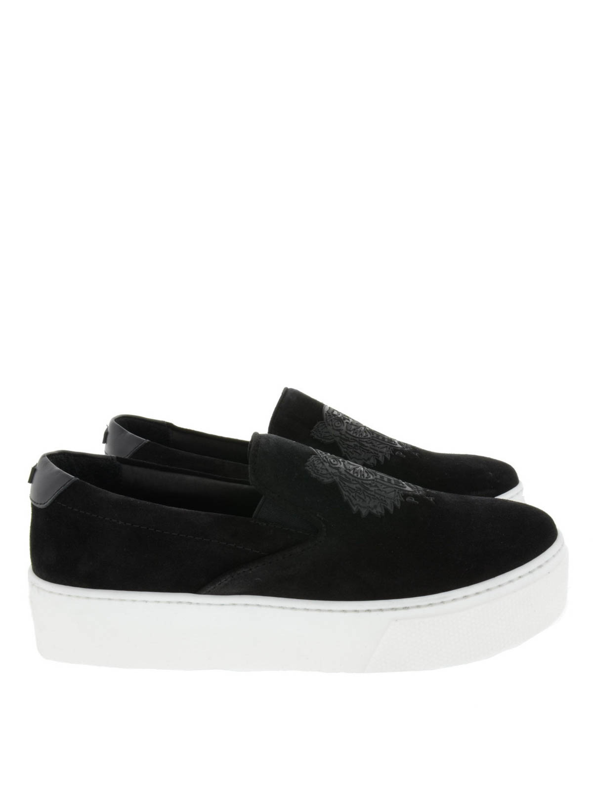 platform slip on trainers