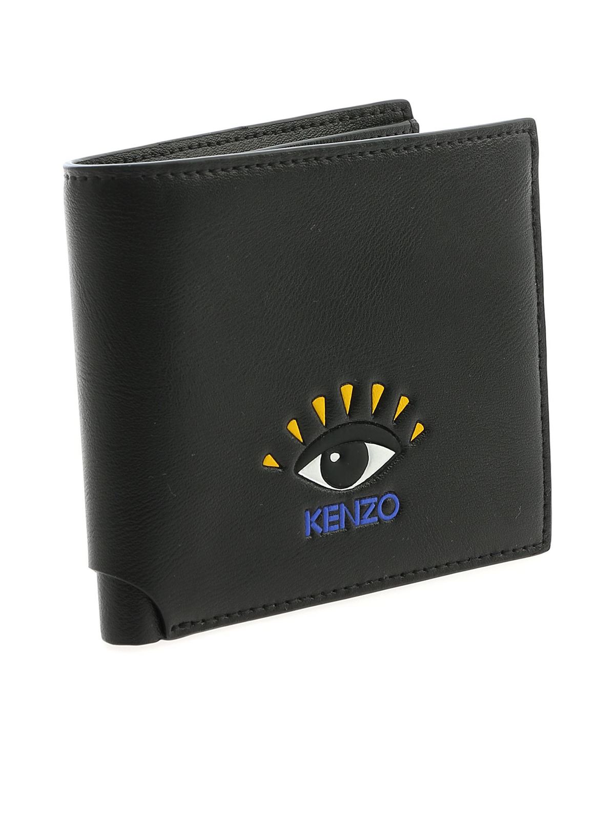 Kenzo - Kenzo Eye wallet in black 