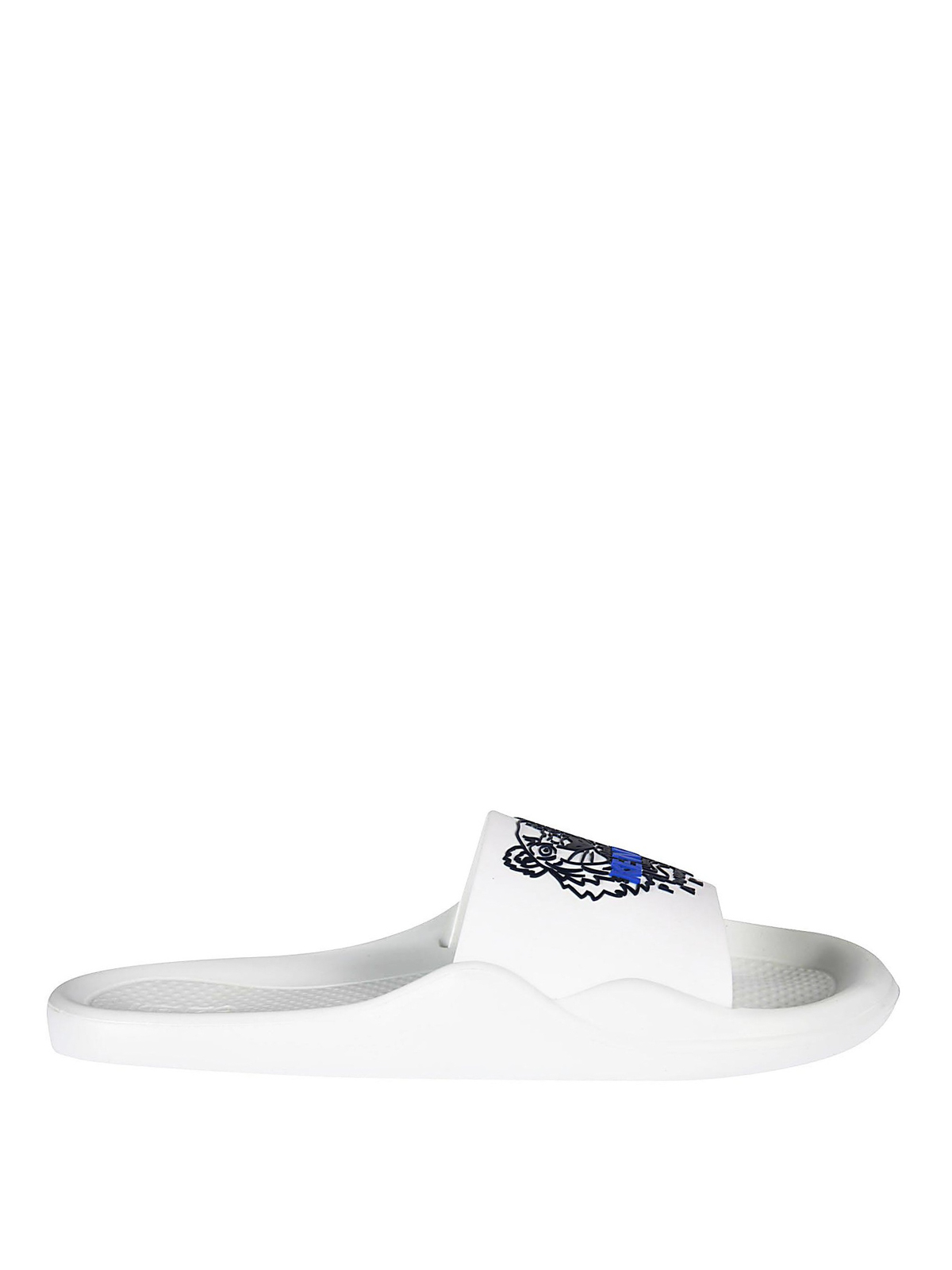 kenzo leather slides