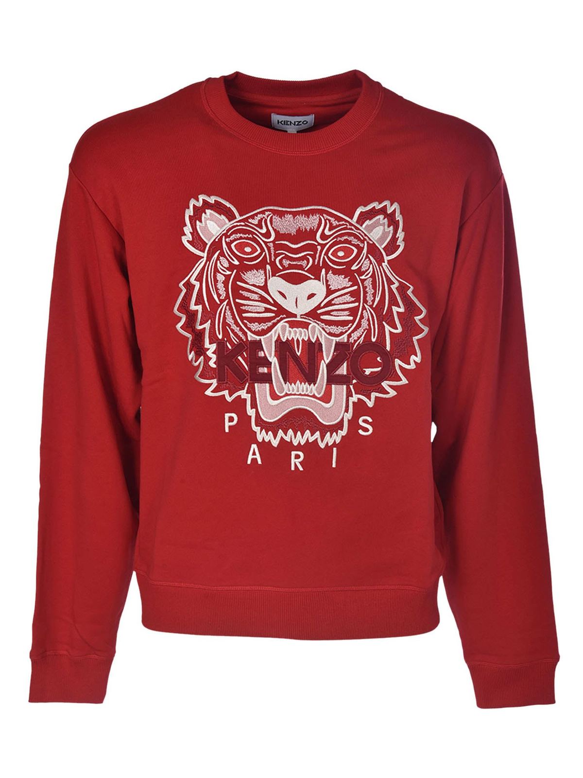 Kenzo - Classic Tiger sweatshirt in red 