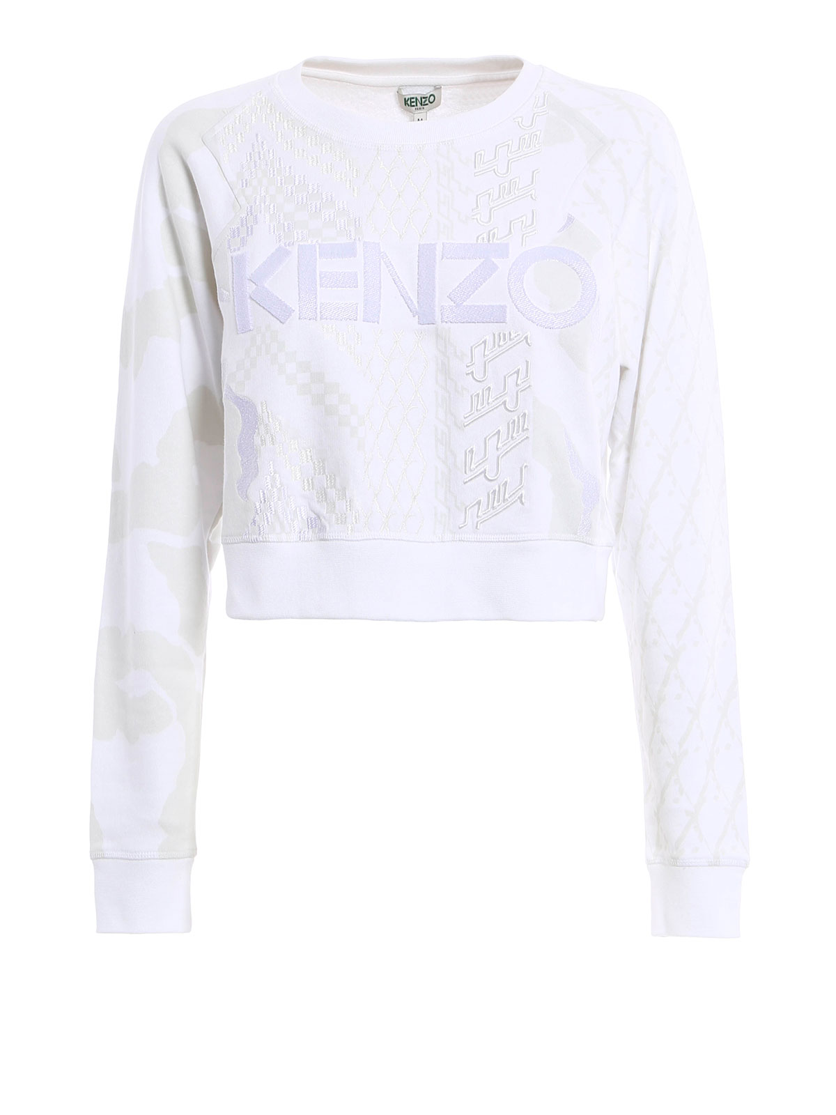 Kenzo - Cropped cotton sweatshirt 