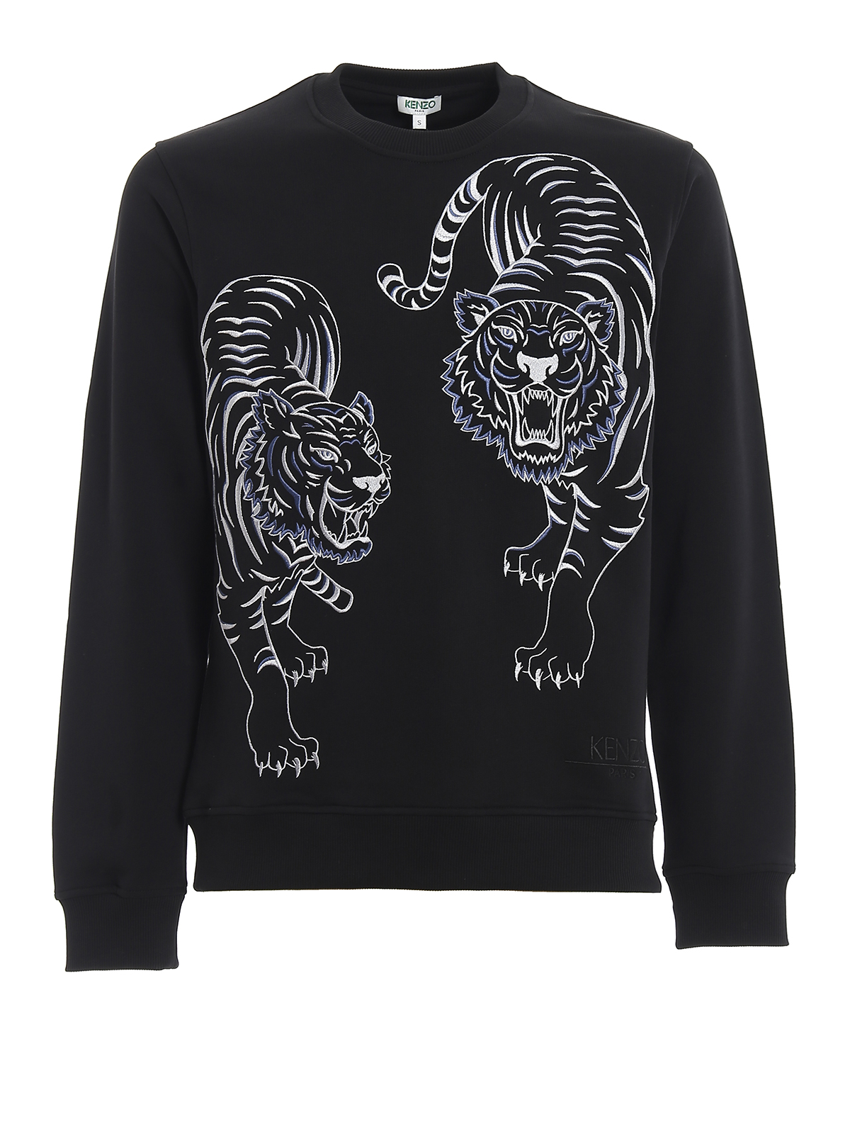 daarna gemeenschap Draai vast Sweatshirts & Sweaters Kenzo - Double Tiger embroidery sweatshirt -  F965SW0094XG99