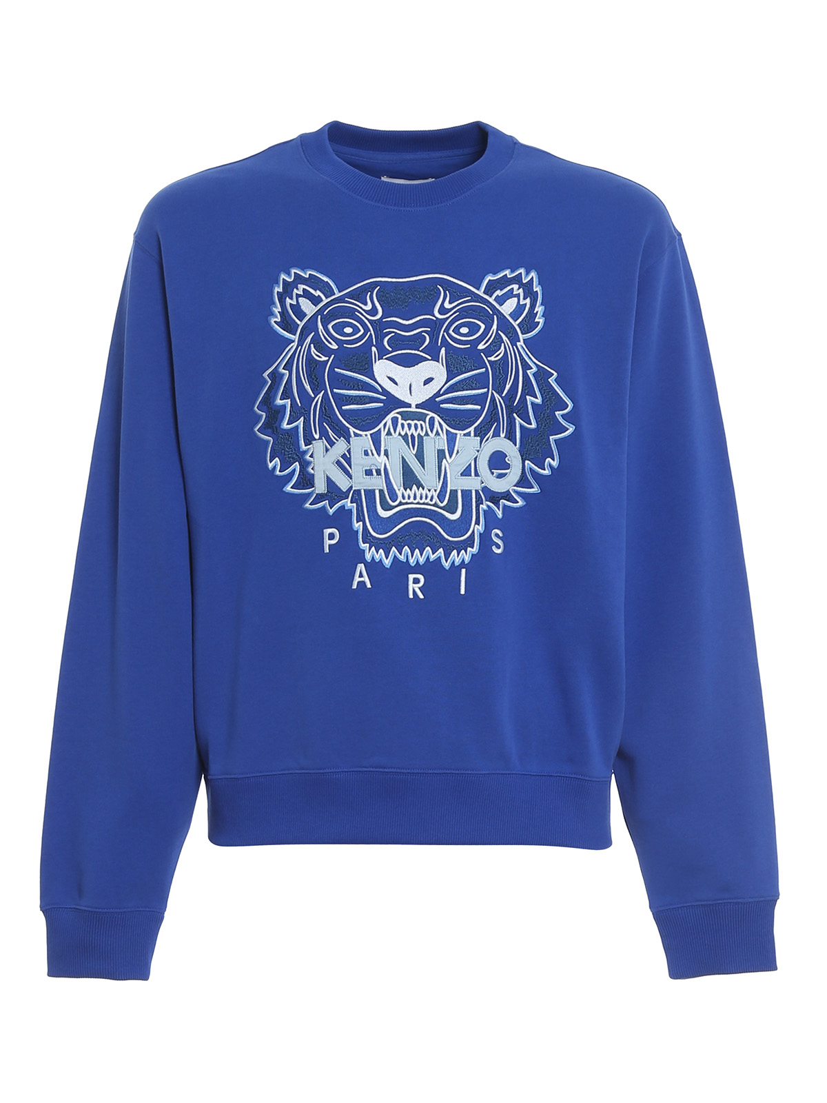 Relativ størrelse beskydning Anvendt Sweatshirts & Sweaters Kenzo - Tiger blue sweatshirt - FB55SW1104XA71