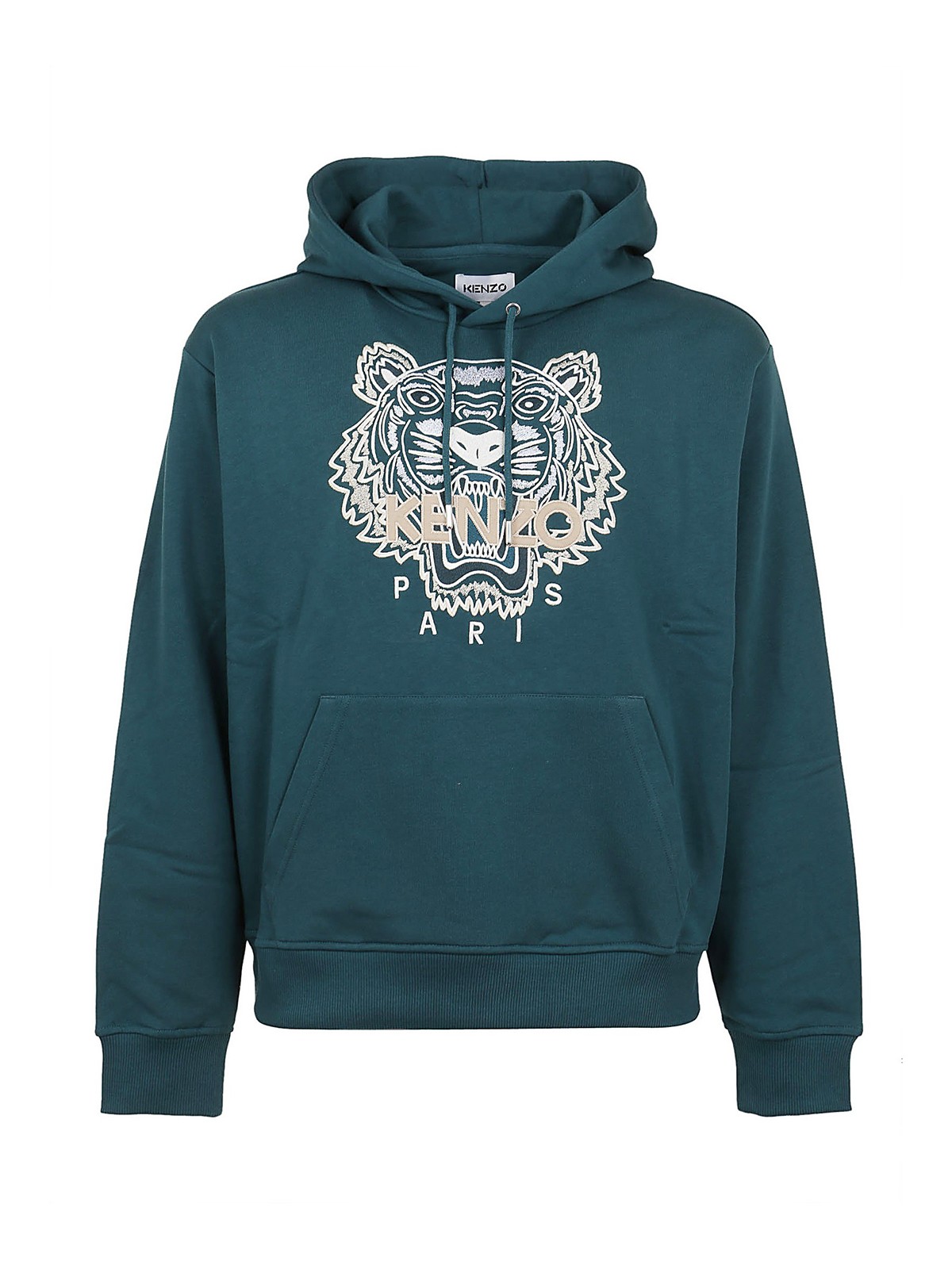 tiger print hoodie