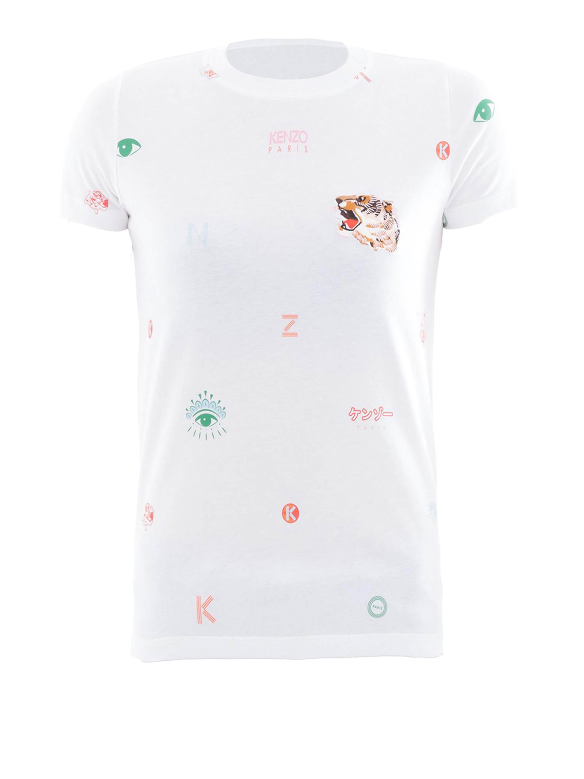 kenzo multi icon t shirt
