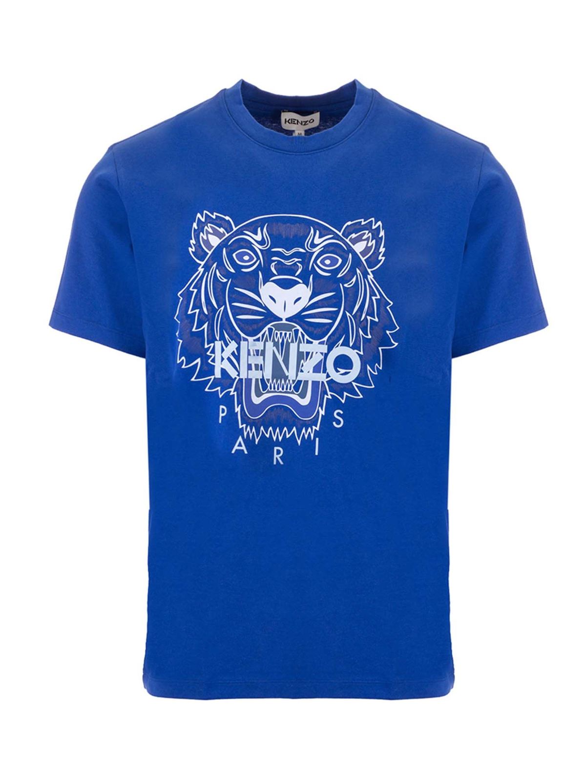 royal blue kenzo shirt