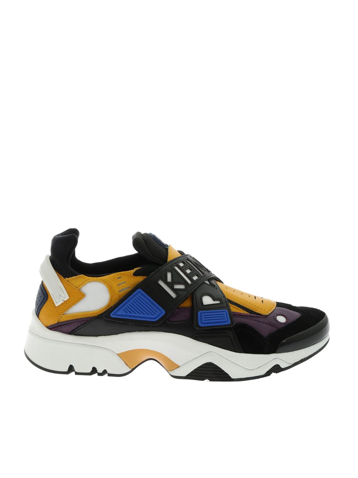 Trainers Kenzo - Sonic Scratch sneakers in black and yellow - 5SN351L5241