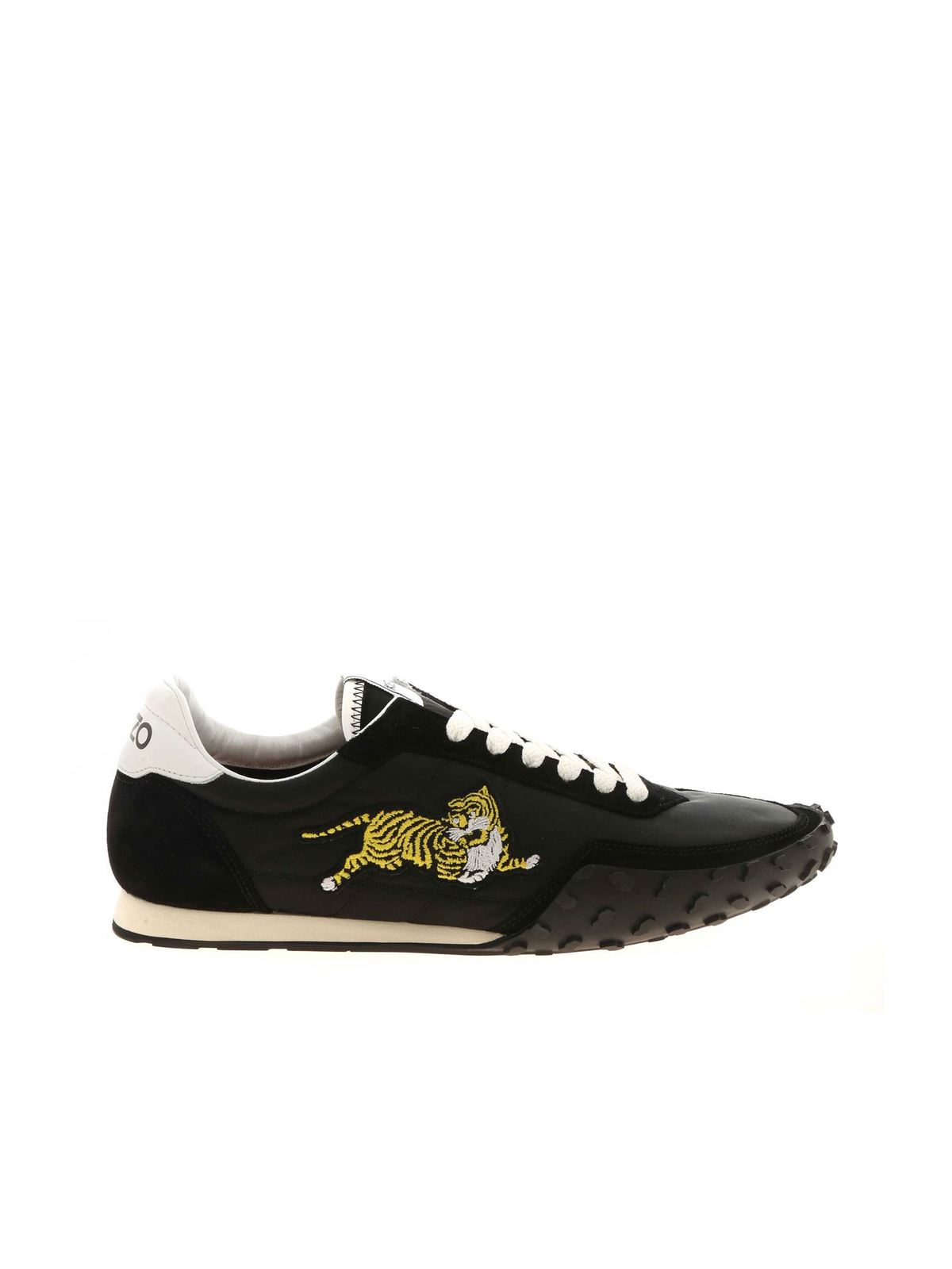 Trainers Kenzo - Tiger embroidery sneakers in black 5SN122F5499