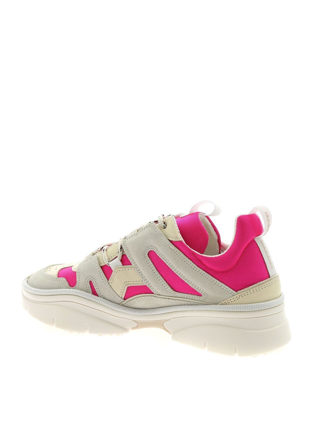 Trainers Isabel Marant - Kindsay sneakers in and fuchsia -