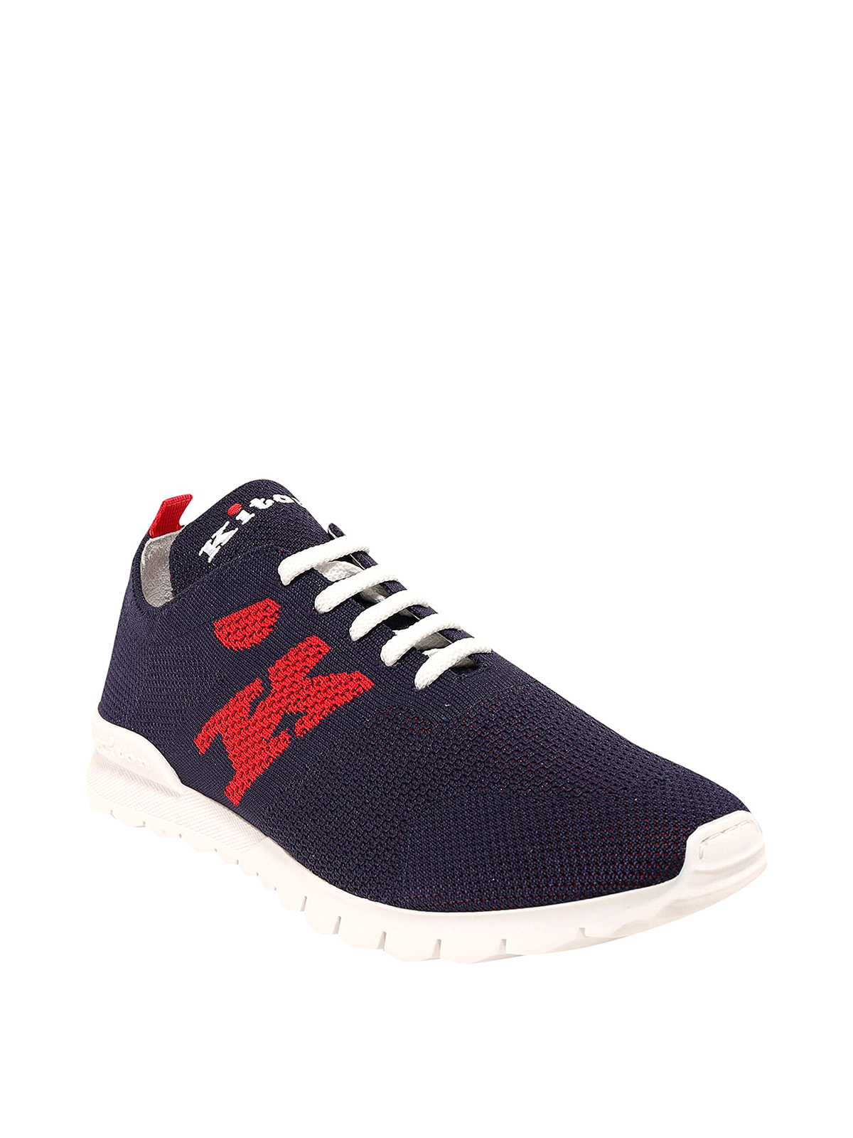 Trainers Kiton - Open work cotton sneakers - USSKDOTN0081802 | iKRIX.com